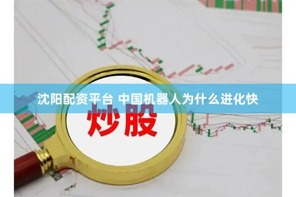 沈阳配资平台 中国机器人为什么进化快