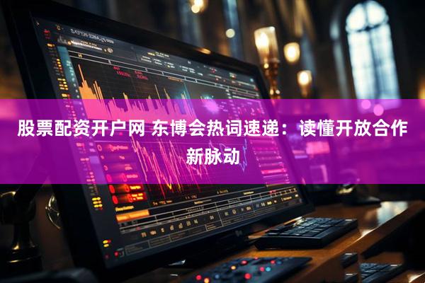 股票配资开户网 东博会热词速递：读懂开放合作新脉动